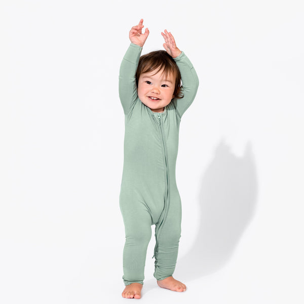 misty-green-bamboo-convertible-footie-bellabu-bear - Sophia's Style The "All in One-sie"-1